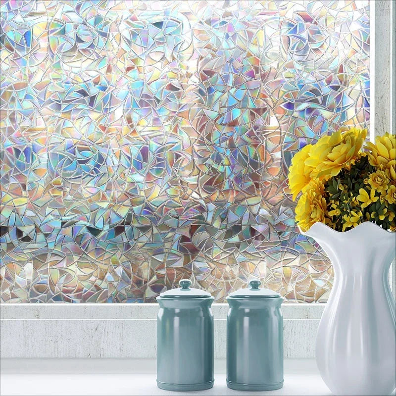 3D Stained Glass Window Film