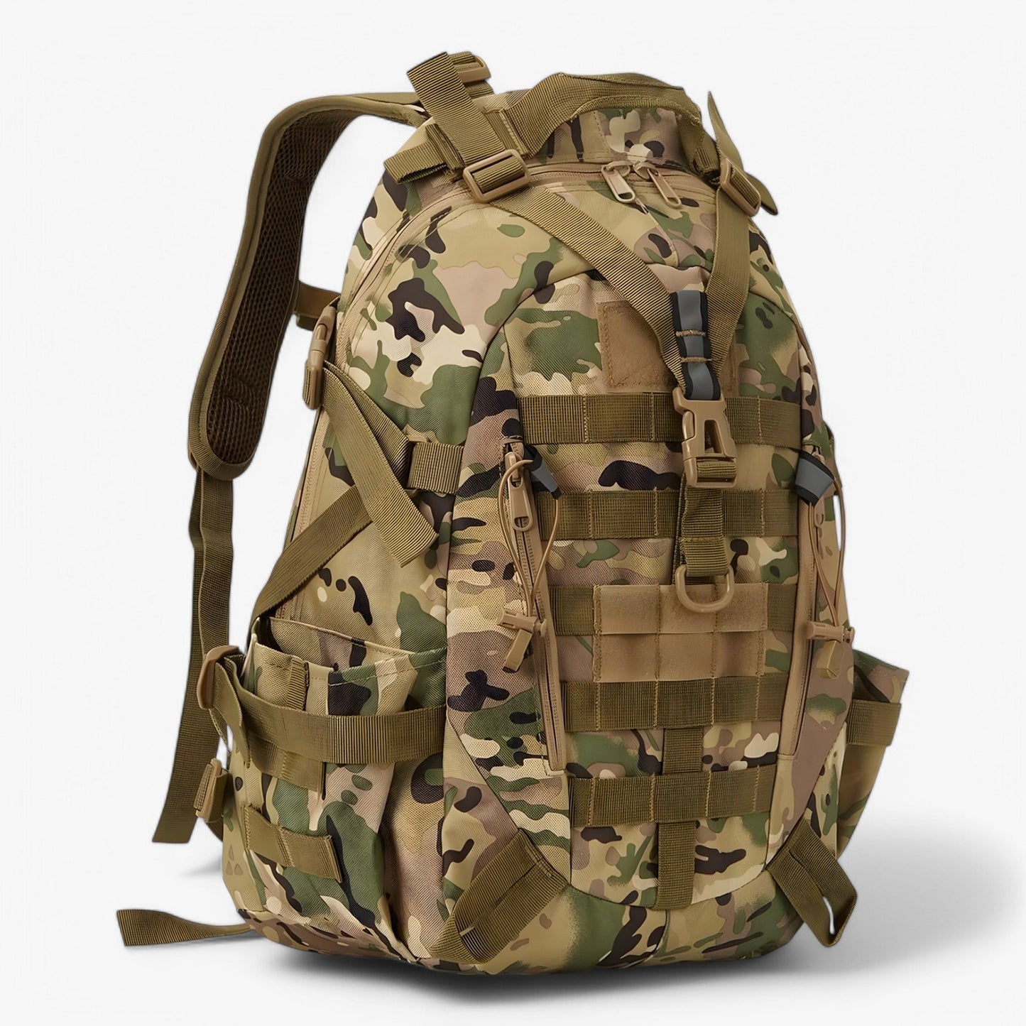 40L Military Tactical Travel Backpack with Ergonomic Design, Multiple Compartments, and Durable Material for Hiking and Camping-4