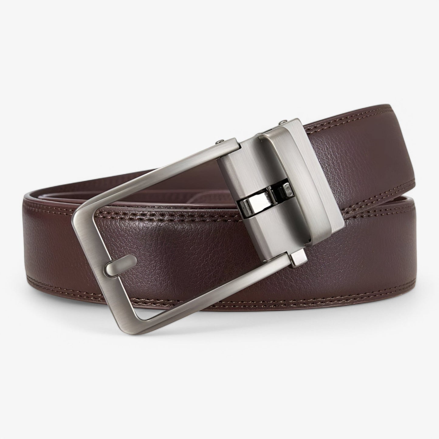 Elegant Black Leather Belt for Men – Minimalist High-Quality Cowhide Designer Accessory-3