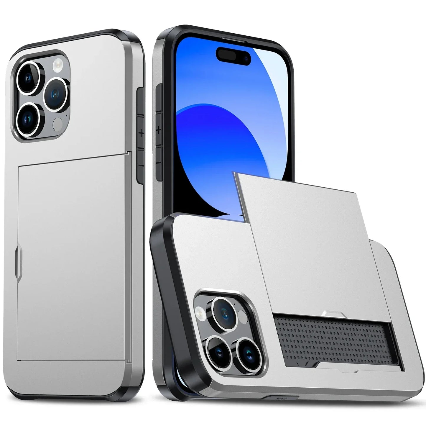Variant image for iPhone 11 Case with Card Holder – Slim, Durable Protection for iPhone and Newer Models-35