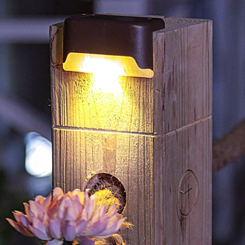 Solar Step Lights – Waterproof Outdoor LED