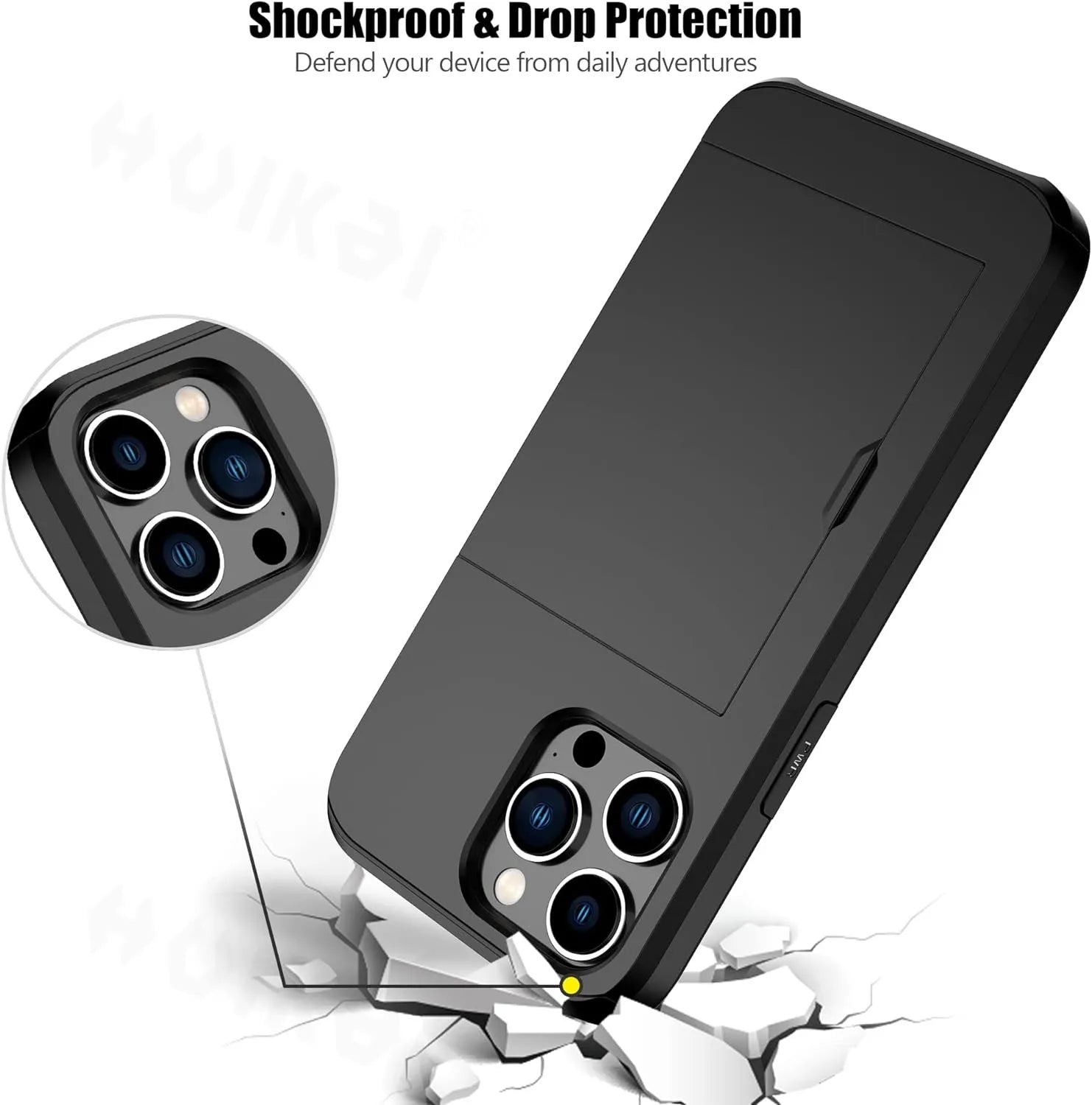 iPhone 11 Case with Card Holder – Slim, Durable Protection for iPhone and Newer Models-3