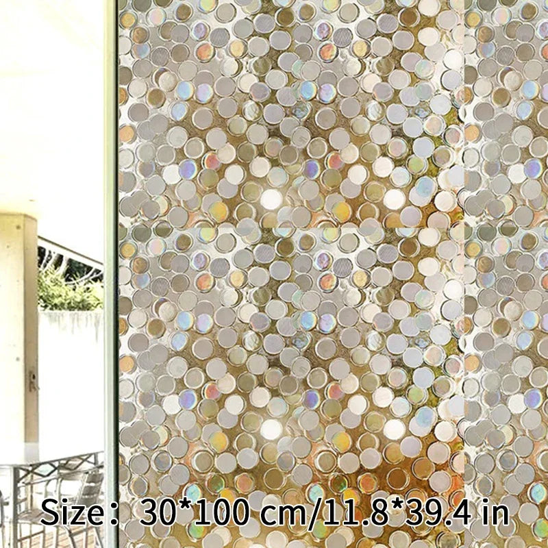 3D Stained Glass Window Film