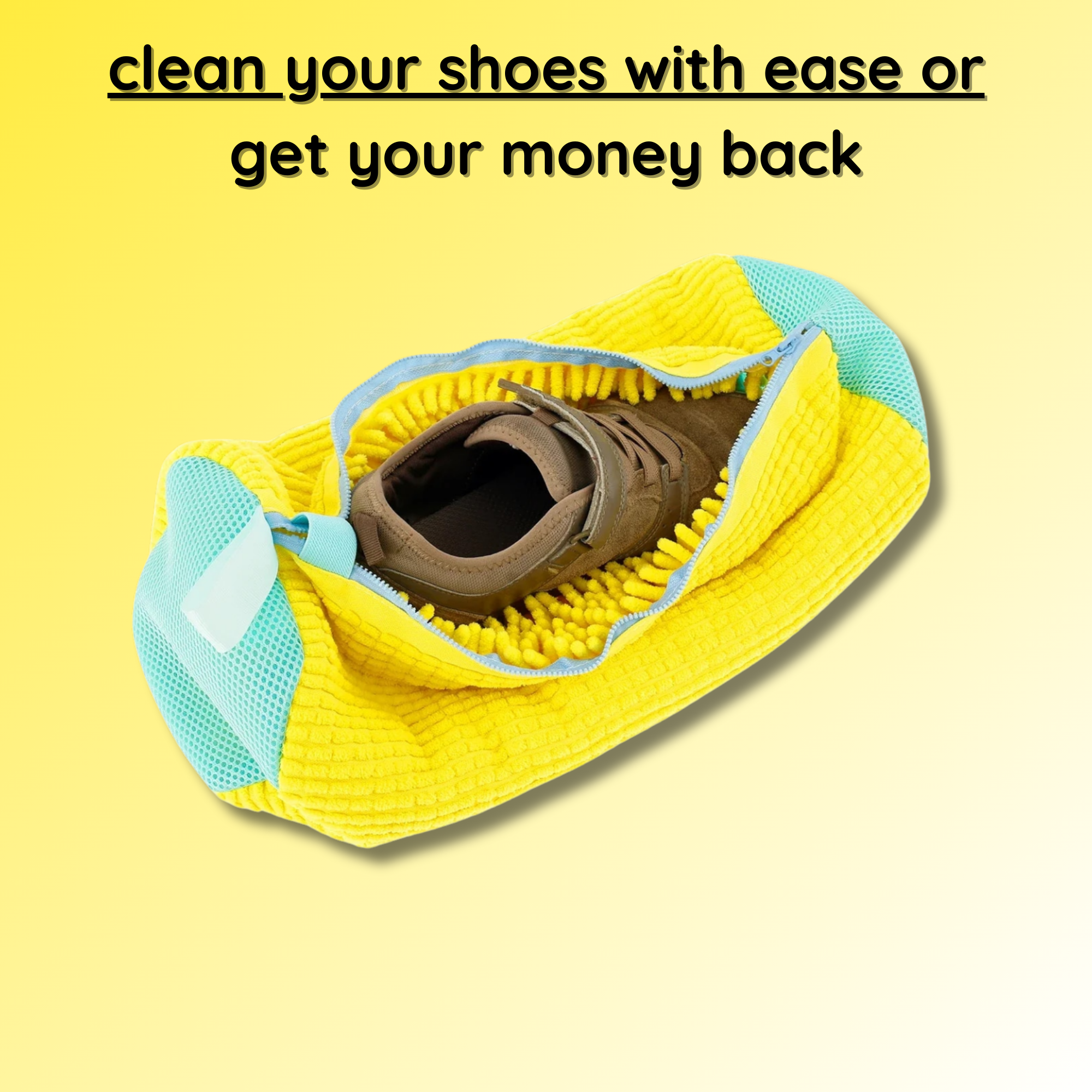 50% discount - SoleSaver - Shoes Washing Bag - Last day sale