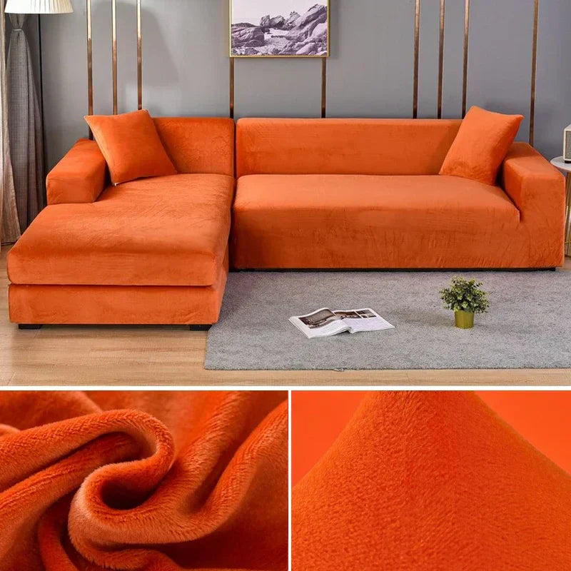 Stretch Velvet Sofa Cover