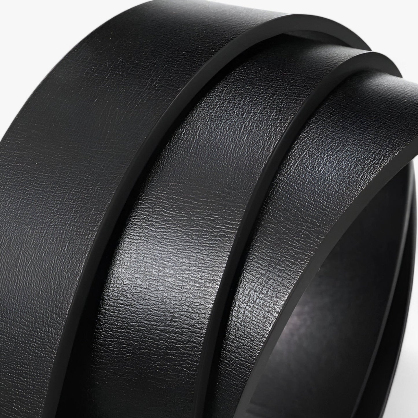 Classic Leather Men's Belt – Durable Cowhide with Zinc Alloy Buckle for Formal and Casual Wear-4