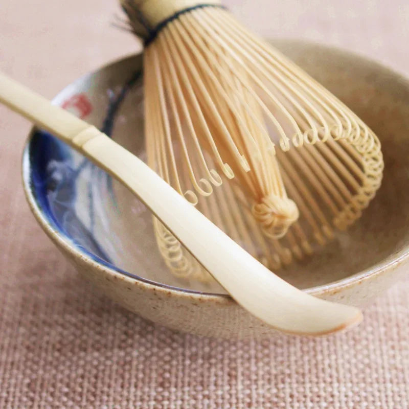 Traditional Matcha Tea Set Green One Size Bamboo and Ceramic-6