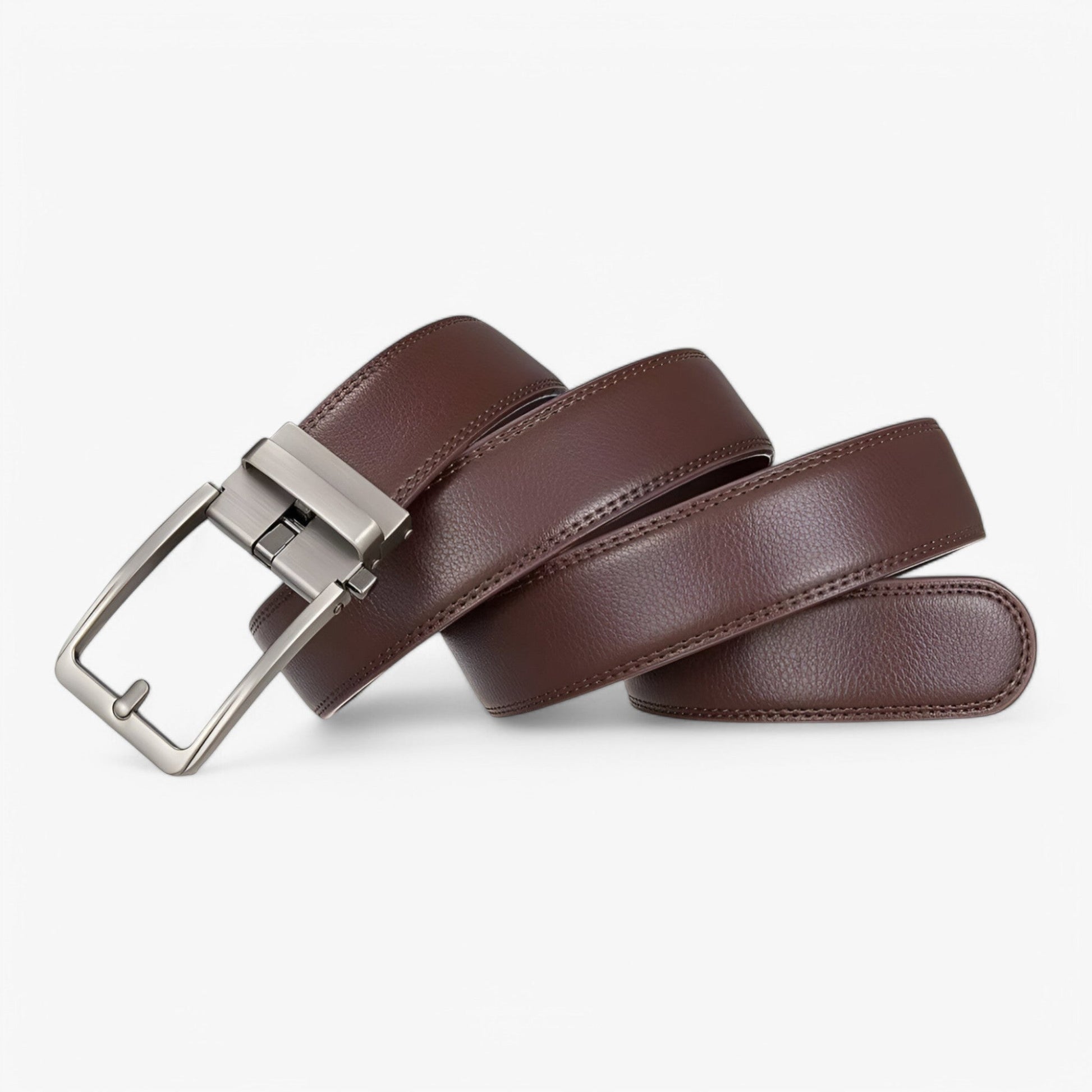 Elegant Black Leather Belt for Men – Minimalist High-Quality Cowhide Designer Accessory-5
