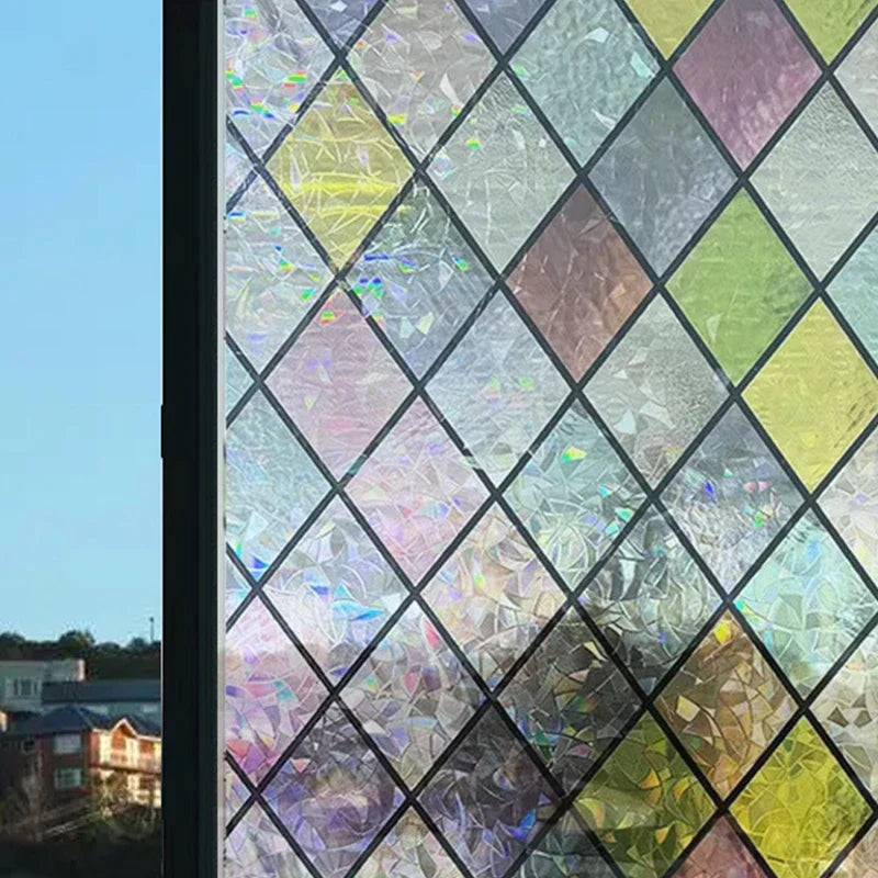 3D Stained Glass Window Film
