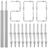 DoubleHead Skirting Pins | Seamless double-headed nails for skirting wire (100 pieces)