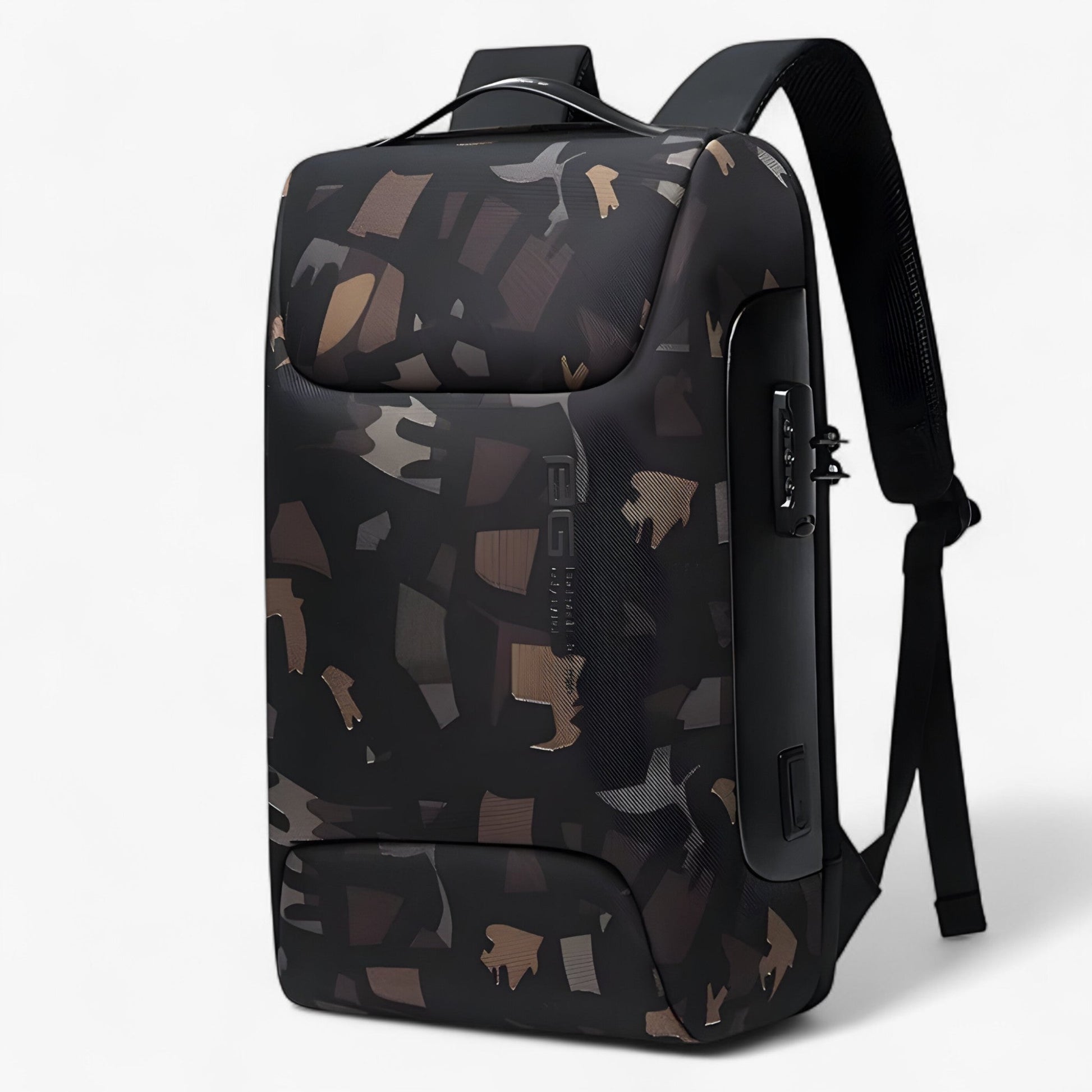 Waterproof Laptop Backpack for 15.6 Devices – Ergonomic Tech Backpack for Men with Stylish Design and Smart Organization-4
