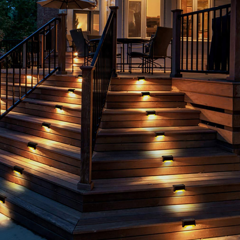 Solar Step Lights – Waterproof Outdoor LED