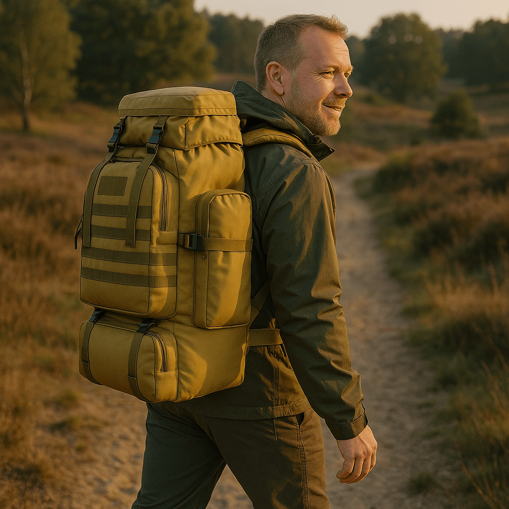 Tactical Backpack 80L/100L, Durable Waterproof for Outdoor Adventures