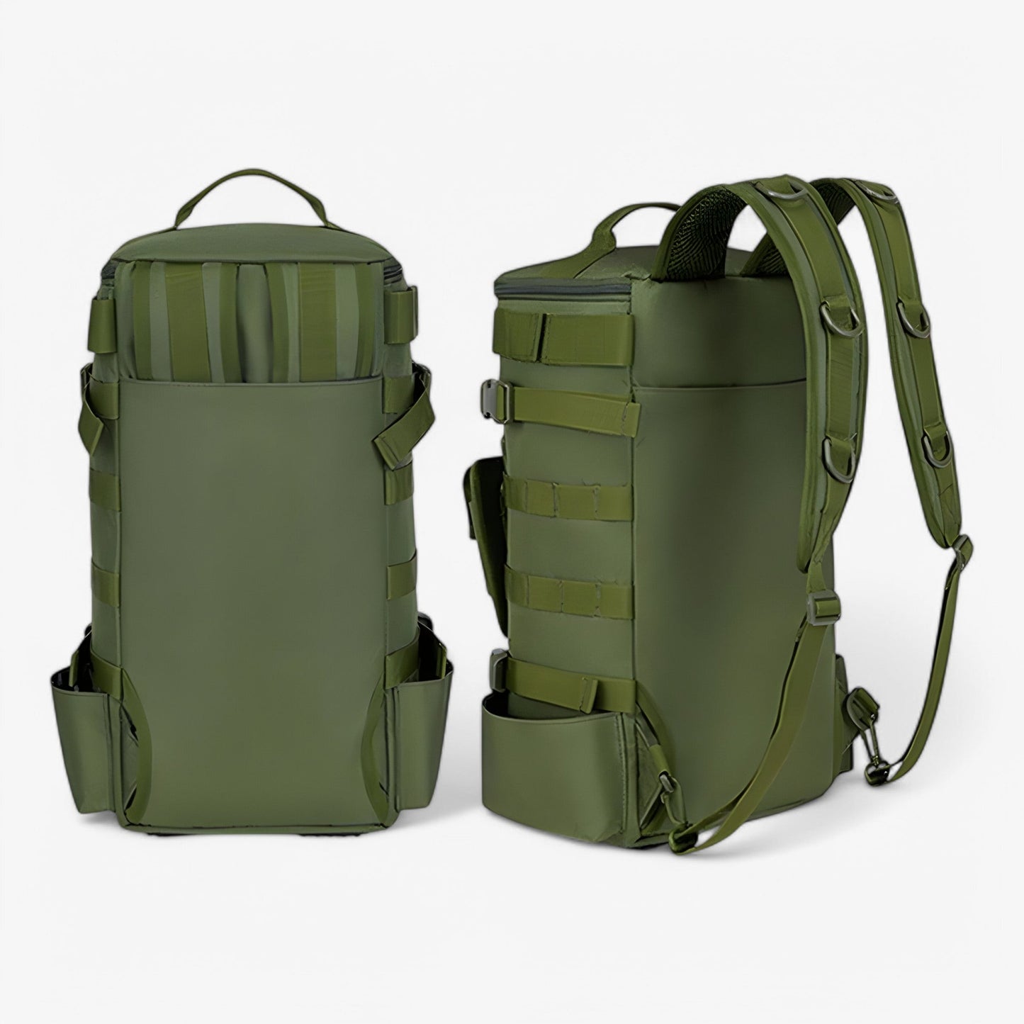 Tactical Fishing Backpack, Waterproof Design, Molle System, Large Capacity