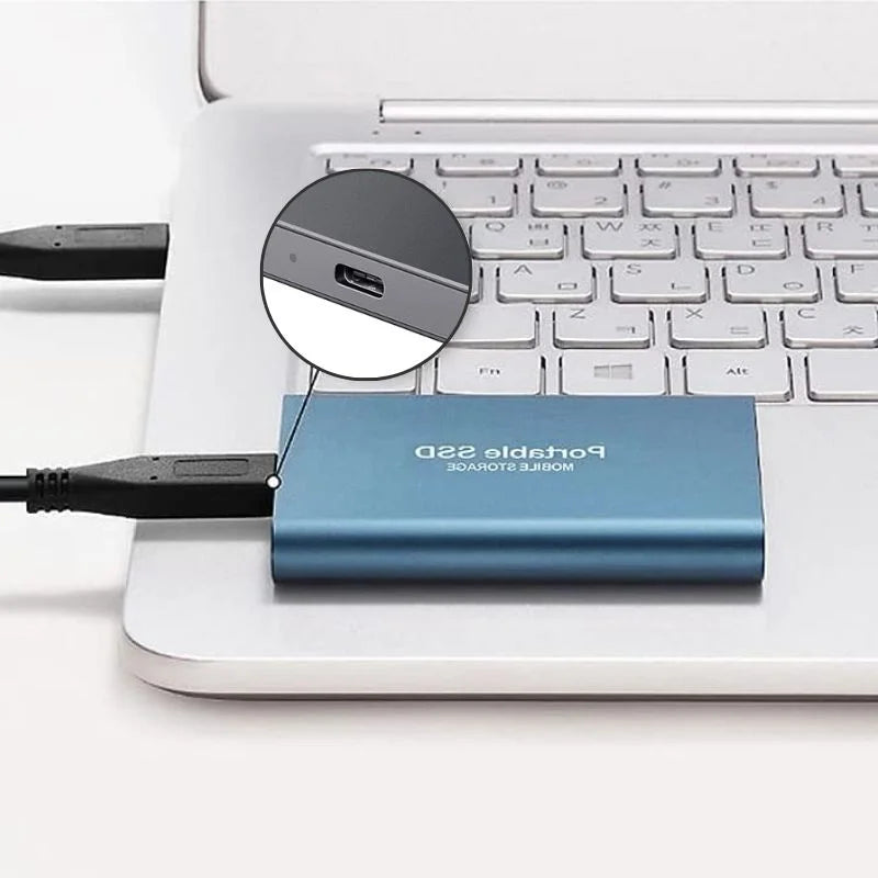 Portable External SSD USB 3.1