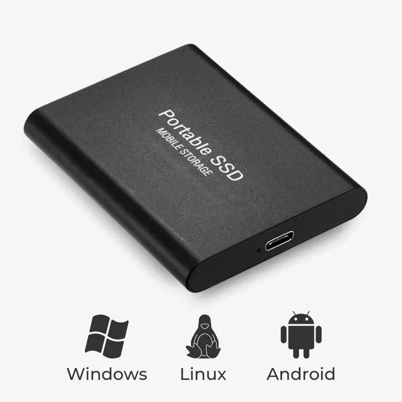 Portable External SSD USB 3.1