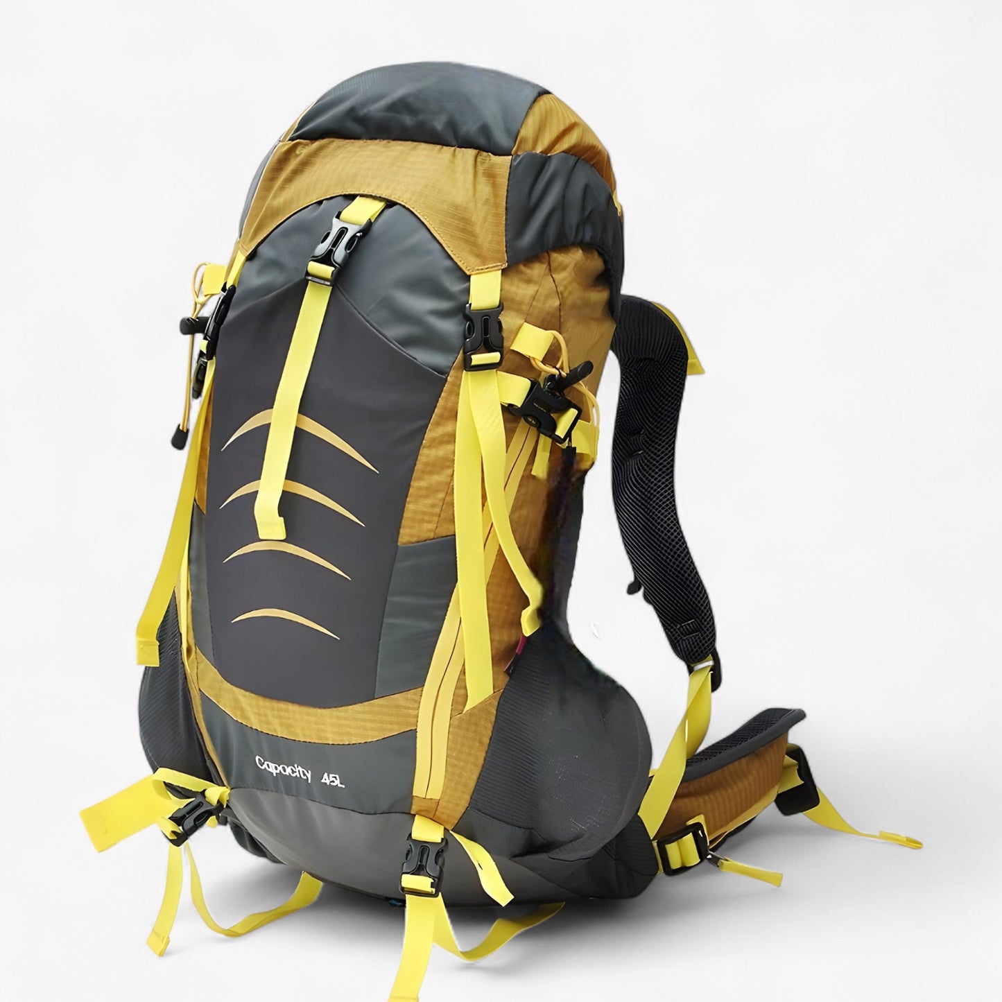 Waterproof Hiking Backpack 45L with Comfortable Straps for Outdoor Gear