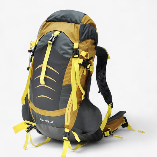 Waterproof Hiking Backpack 45L with Comfortable Straps for Outdoor Gear