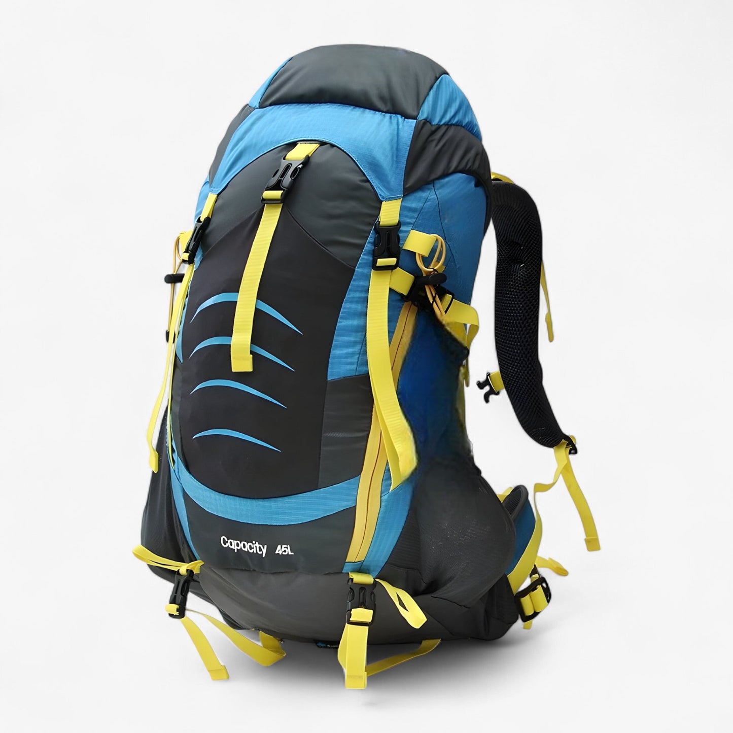 Waterproof Hiking Backpack 45L with Comfortable Straps for Outdoor Gear