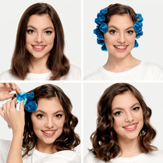 50% Off - EcoCurl - Heat-free silicone curlers - 20 PCs - Limited Discount