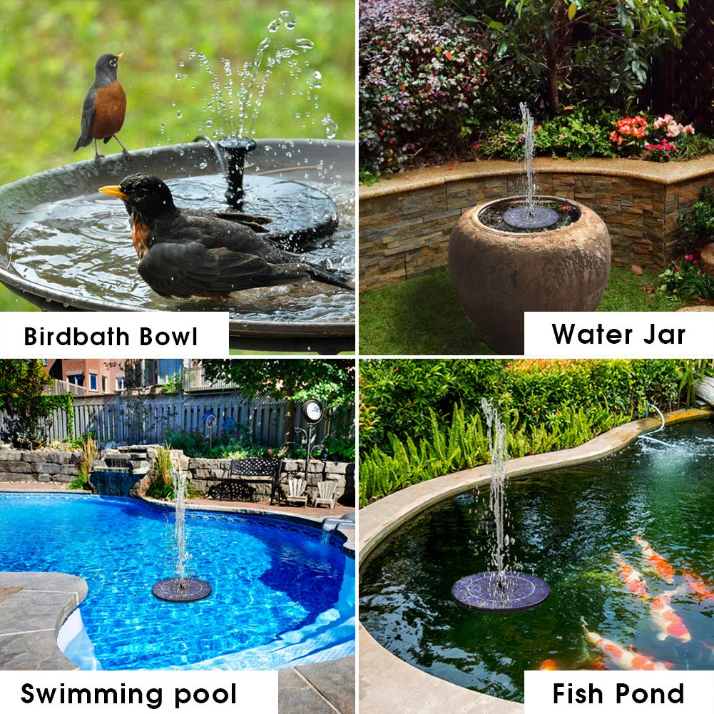 SolarSplash™ Solar-powered fountain | Create an oasis anywhere! - 50% SALE