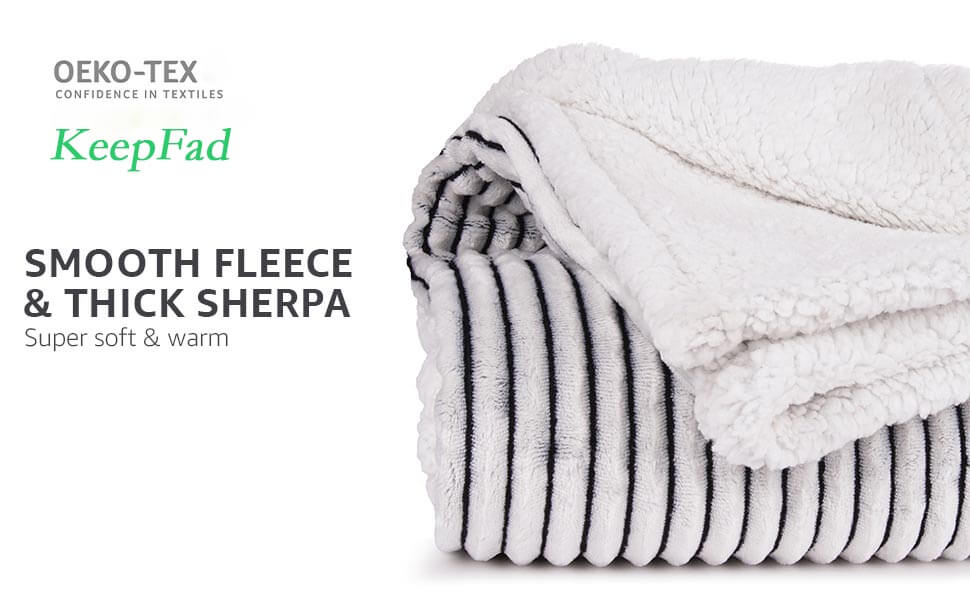 Super Soft Plush Blanket for Sofa, Couch & Bed