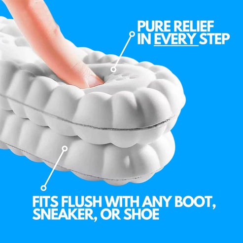 Orthopaedic Memory Foam Insoles for Flat Feet
