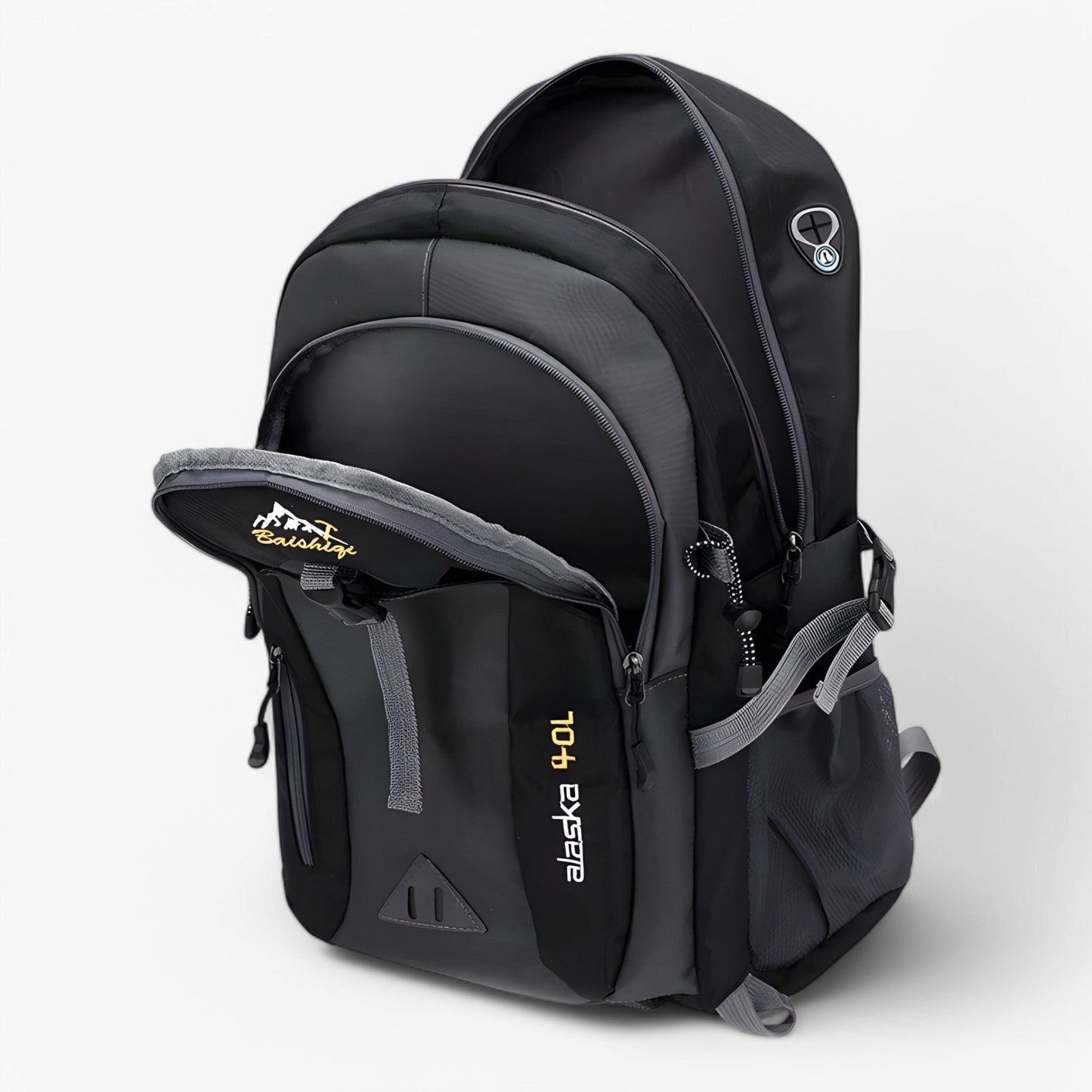 Waterproof Outdoor Hiking Backpack with Ergonomic Design, High Load Capacity, and Multiple Compartments for Camping and Travel-2