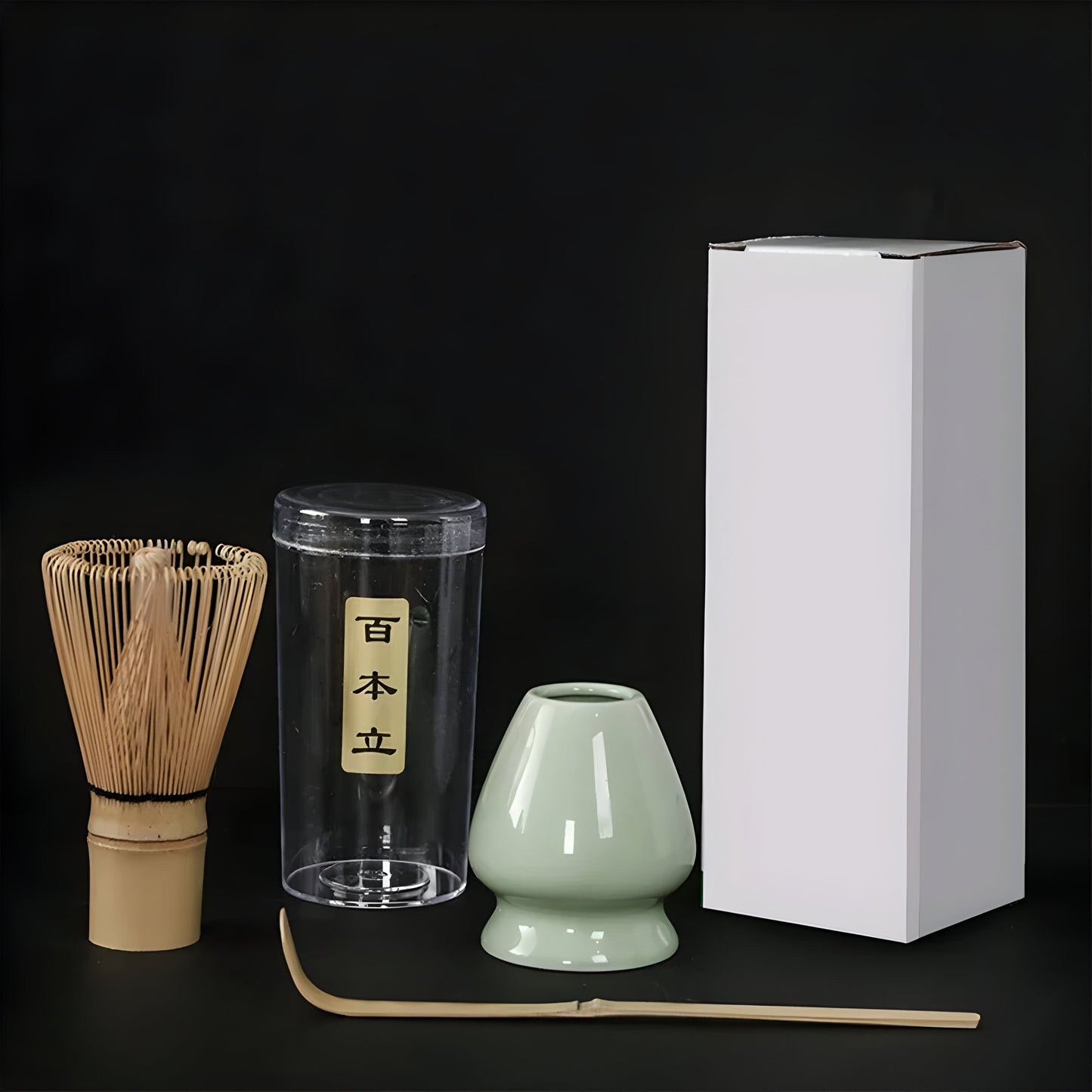 3-Piece Matcha Whisk Set with Bamboo Whisk, Stand, and Teaspoons – Authentic Matcha Tea Tools for Japanese Tea Preparation-6