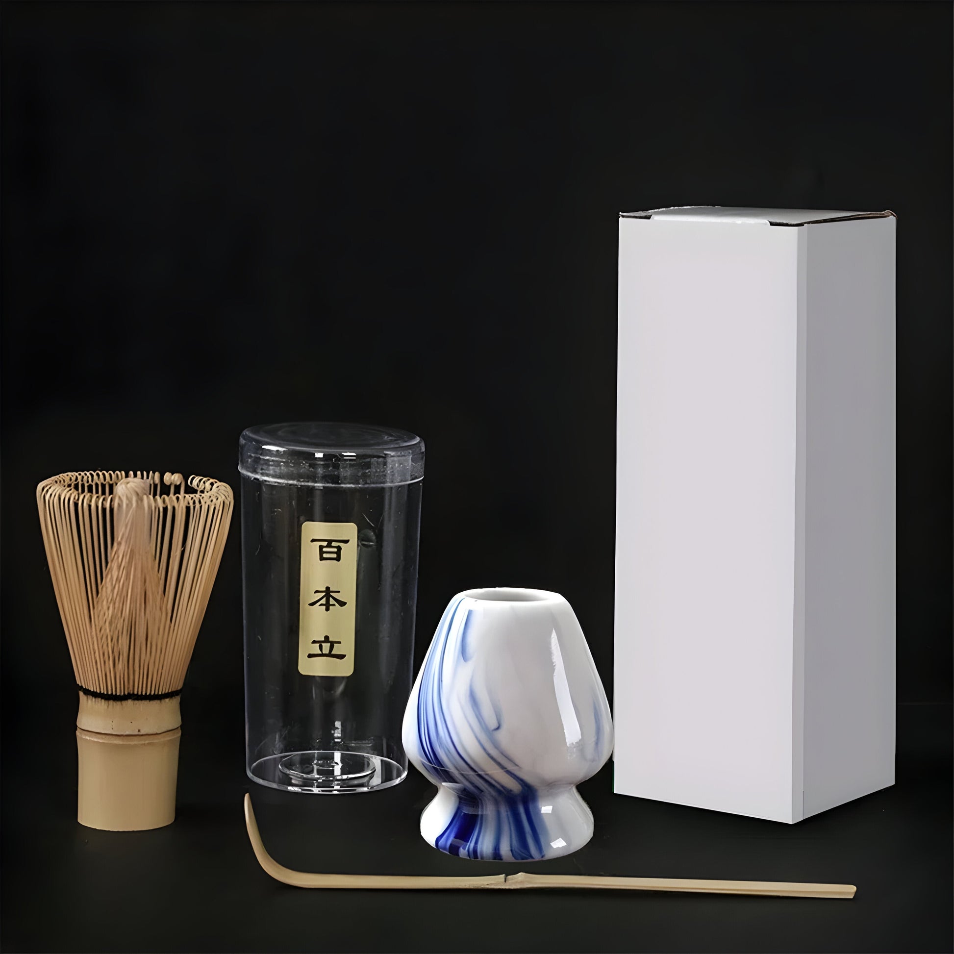 3-Piece Matcha Whisk Set with Bamboo Whisk, Stand, and Teaspoons – Authentic Matcha Tea Tools for Japanese Tea Preparation-5