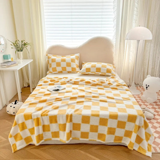 Soft panda flannel blanket for any room