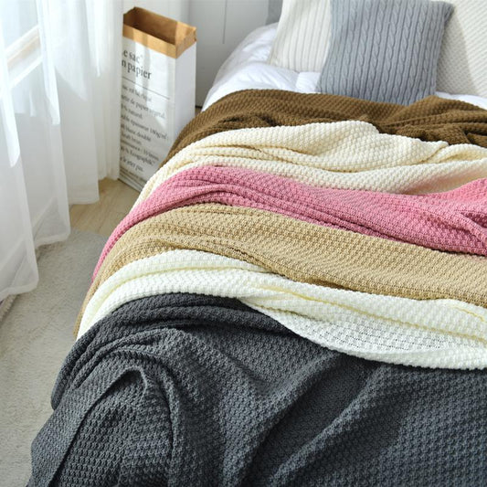 Knit Throw Blanket