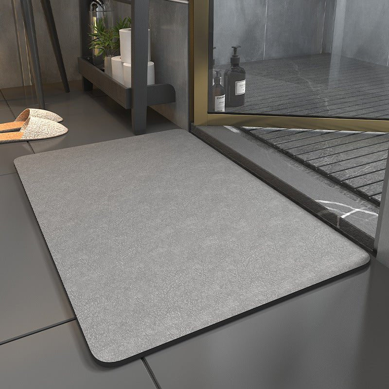 Quick-drying bathroom mat