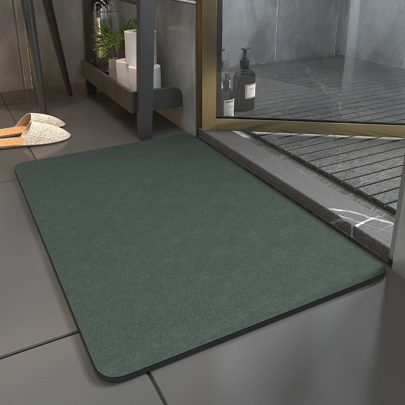 Quick-drying bathroom mat