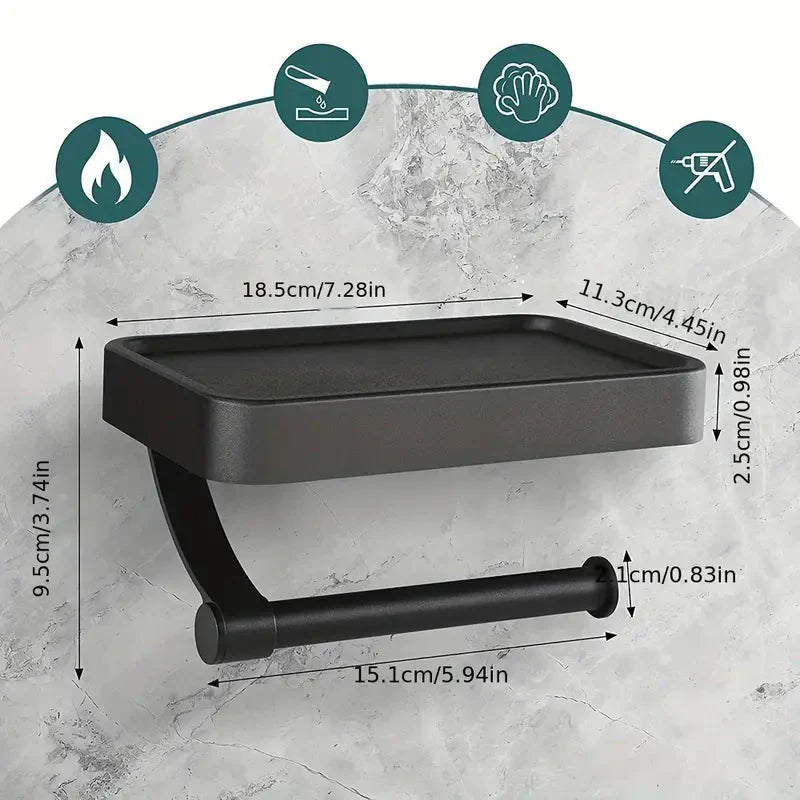 SleekShelf Rollenhalter