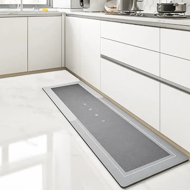 50% off - DryStep - Comfortable waterproof and non-slip kitchen mat with absorbent polymer technology - Limited discount