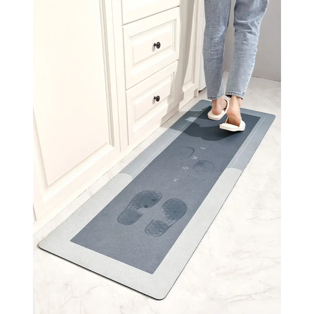 50% off - DryStep - Comfortable waterproof and non-slip kitchen mat with absorbent polymer technology - Limited discount